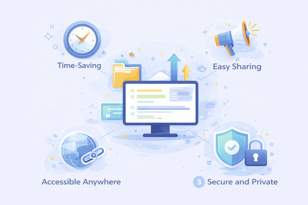 5 Benefits of Using a Platform to Share Text and Links